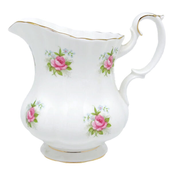 Royal Albert Forget Me Not Rose Tea Milk Jug