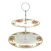 Royal Albert Old Country Roses Two Tier High Tea Cake Stand