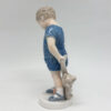 Royal Copenhagen Boy With Teddy Bear 3468
