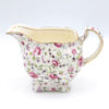 Royal Winton Pink Cabbage Rose Chintz Tea Milk Jug