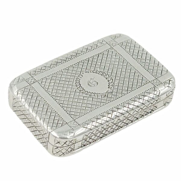 Victorian Sterling Silver Vinaigrette Birmingham 1788