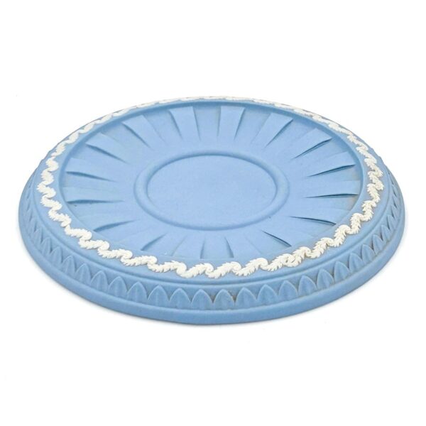 Wedgwood Blue Jasperware Tea Pot Stand