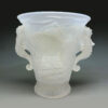 Art Deco Aquarium Art Glass Barolac Vase by Josef Inwald C1930