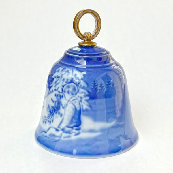 Bing And Grondahl Copenhagen Christmas Bell Tree Ornament 2001