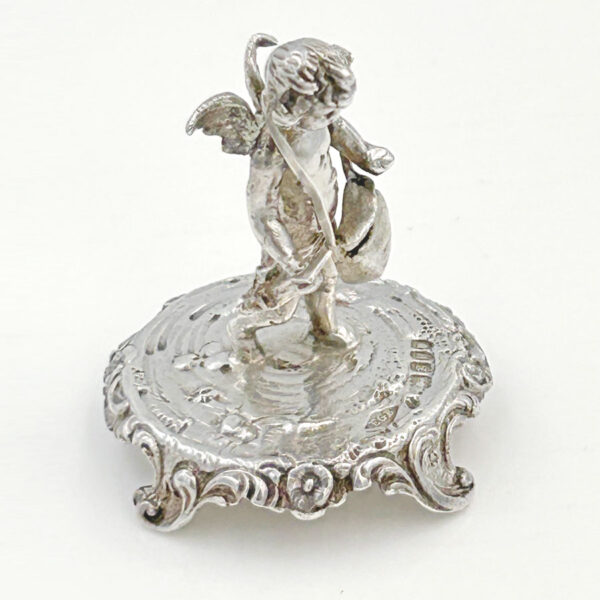 Hallmarked Silver Cherub With Wings London 1902