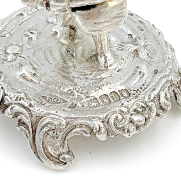 Hallmarked Silver Cherub With Wings London 1902