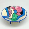 Clarice Cliff Bizarre Latona Dahlia Conical Bowl c1930