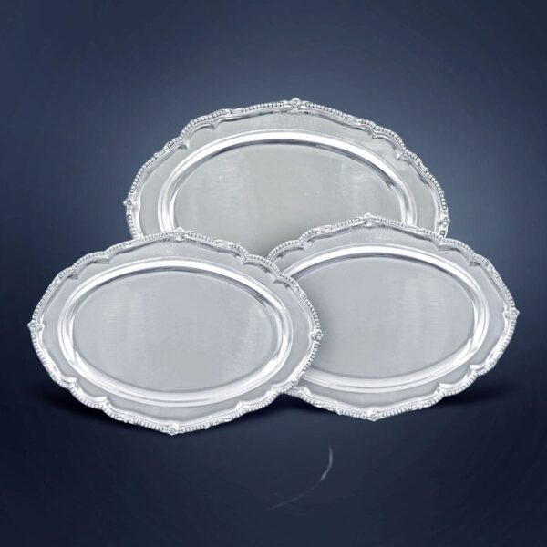 Hallmarked-Silver-Serving-Platters-London-1768-William-Harrison-1 Hallmarked Silver Serving Platters London 1768 William Harrison