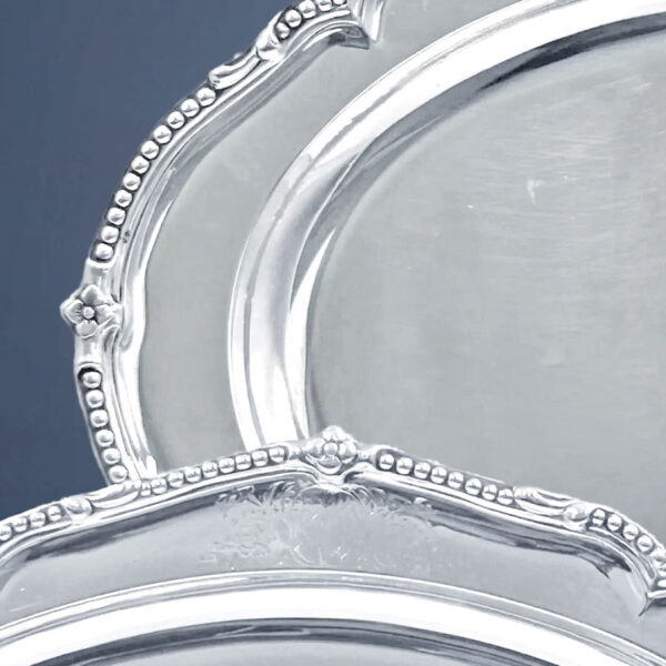 Hallmarked-Silver-Serving-Platters-London-1768-William-Harrison-10 Hallmarked Silver Serving Platters London 1768 William Harrison