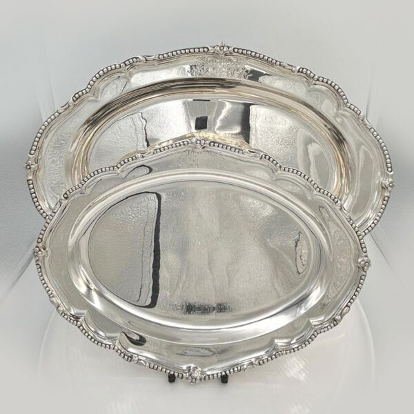 Hallmarked-Silver-Serving-Platters-London-1768-William-Harrison-11 Hallmarked Silver Serving Platters London 1768 William Harrison