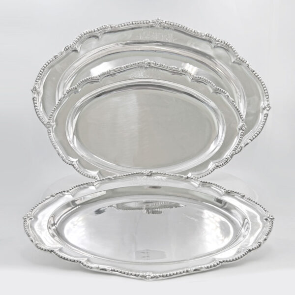 Hallmarked-Silver-Serving-Platters-London-1768-William-Harrison-12 Hallmarked Silver Serving Platters London 1768 William Harrison
