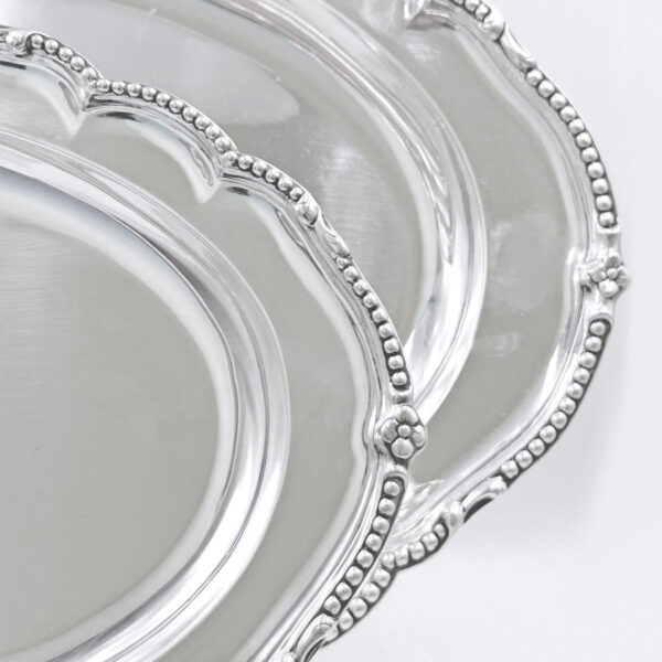 Hallmarked-Silver-Serving-Platters-London-1768-William-Harrison-3 Hallmarked Silver Serving Platters London 1768 William Harrison