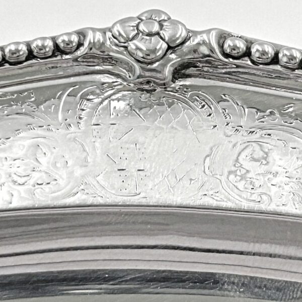 Hallmarked-Silver-Serving-Platters-London-1768-William-Harrison-5 Hallmarked Silver Serving Platters London 1768 William Harrison