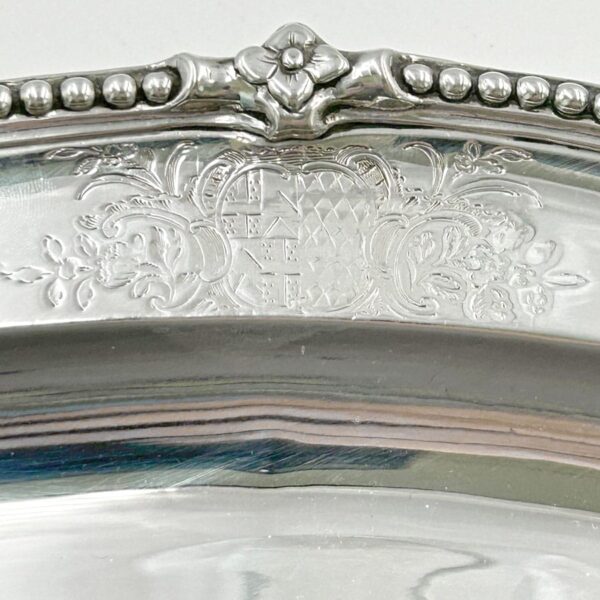 Hallmarked-Silver-Serving-Platters-London-1768-William-Harrison-6 Hallmarked Silver Serving Platters London 1768 William Harrison