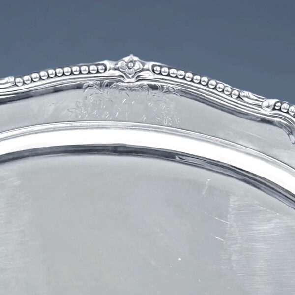 Hallmarked-Silver-Serving-Platters-London-1768-William-Harrison-9 Hallmarked Silver Serving Platters London 1768 William Harrison