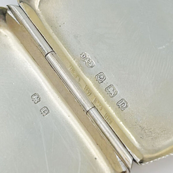 Hallmarked Union Castle Silver Saint Austell Match Holder Birmingham 1928