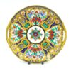 Noritake Japan Maruki Seal Gold Flowers and Birds Large Tea Cake Plate