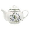 Portmeirion Botanic Garden Blue Floral  Butterfly Bachelor Tea Pot