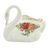 Royal Albert Old Country Roses Swan Vase