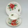 Royal Albert Poinsettia Tea Trio