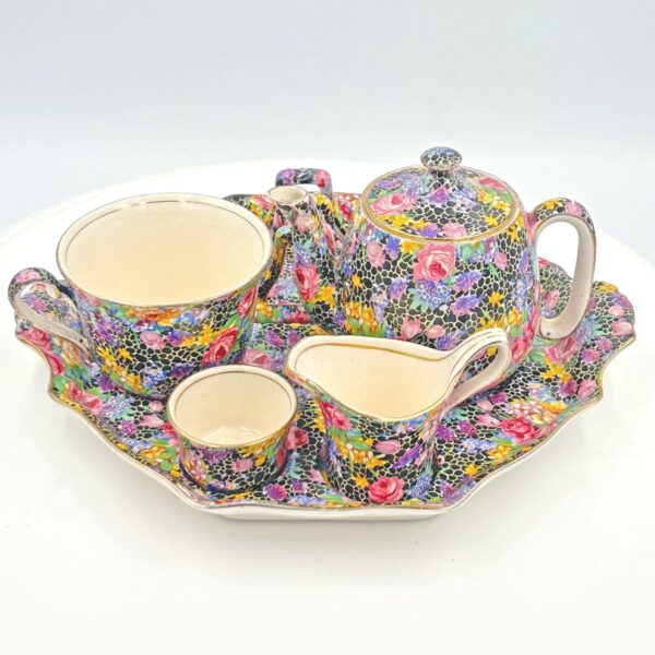 Royal Winton Chintz Hazel Breakfast Set Tea For One 1939