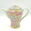 Shelley Rock Garden Coffee Pot Chintz