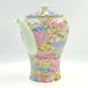 Shelley Rock Garden Coffee Pot Chintz