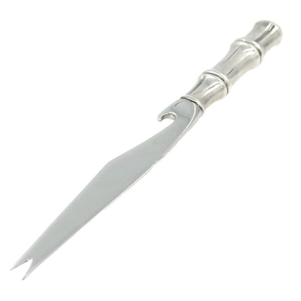Tiffany and Co Sterling Silver Fish Cheese Knife Fork Bottle Opener