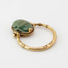 18ct Gold Victorian Egyptian Revival Swivel Scarab Ring