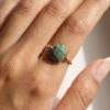 18ct Gold Victorian Egyptian Revival Swivel Scarab Ring