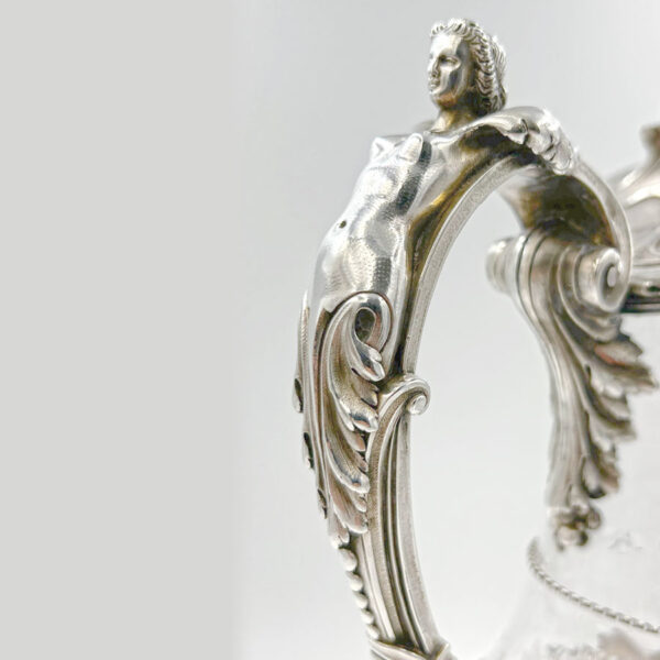 French-silver-claret-jug-by-Charles-Nicholas-Odiot-19th-10 French Silver Claret Jug By Charles Nicolass Odiot 19th