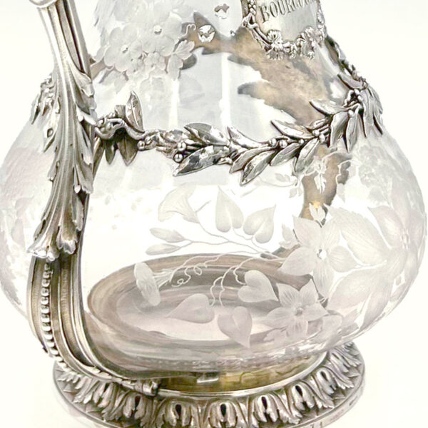 French-silver-claret-jug-by-Charles-Nicholas-Odiot-19th-12 French Silver Claret Jug By Charles Nicolass Odiot 19th