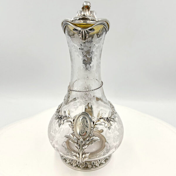French-silver-claret-jug-by-Charles-Nicholas-Odiot-19th-3 French Silver Claret Jug By Charles Nicolass Odiot 19th