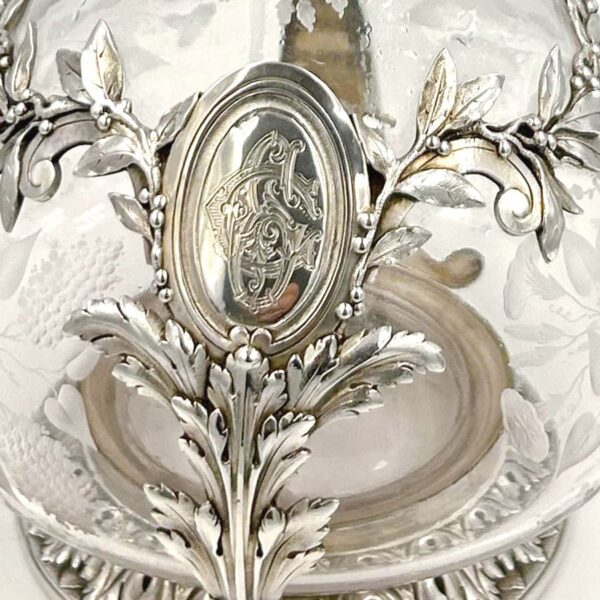 French-silver-claret-jug-by-Charles-Nicholas-Odiot-19th-4 French Silver Claret Jug By Charles Nicolass Odiot 19th