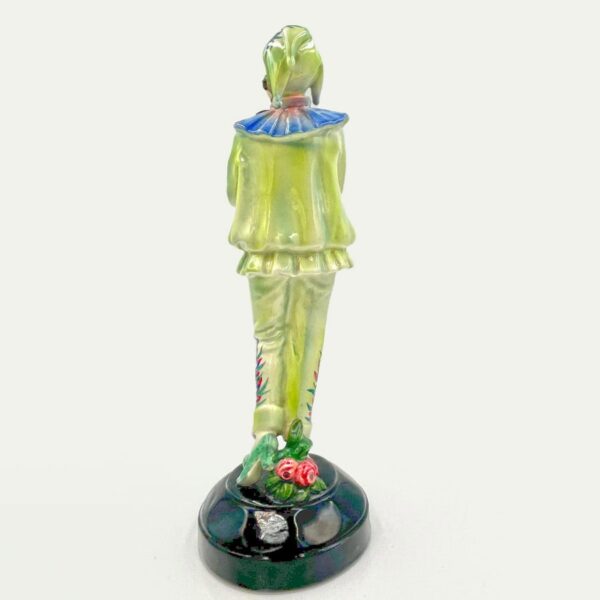 Goldscheider-art-deco-Pierrette-figurine-by-Dakon-and-Lorenzyl-c1925-3 Goldscheider Art Deco Pierrette Figurine By Damon and Lorenzl C1925