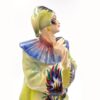 Goldscheider-art-deco-Pierrette-figurine-by-Dakon-and-Lorenzyl-c1925-7 Goldscheider Art Deco Pierrette Figurine By Damon and Lorenzl C1925