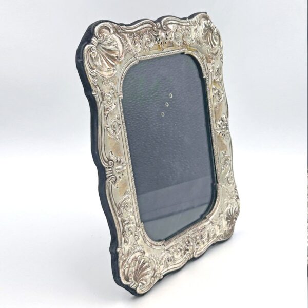 Hallmarked Greek Silver Oranate Victorian Style Picture Frame