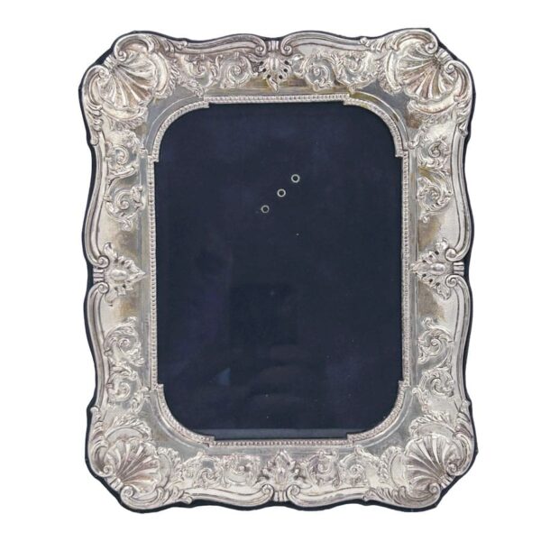 Hallmarked Greek Silver Oranate Victorian Style Picture Frame