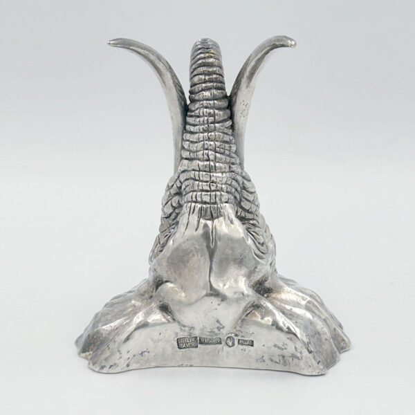 Hallmarked South African Silver Elephant Paperweight