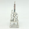 Hallmarked Silver Miniature Spinning Wheel