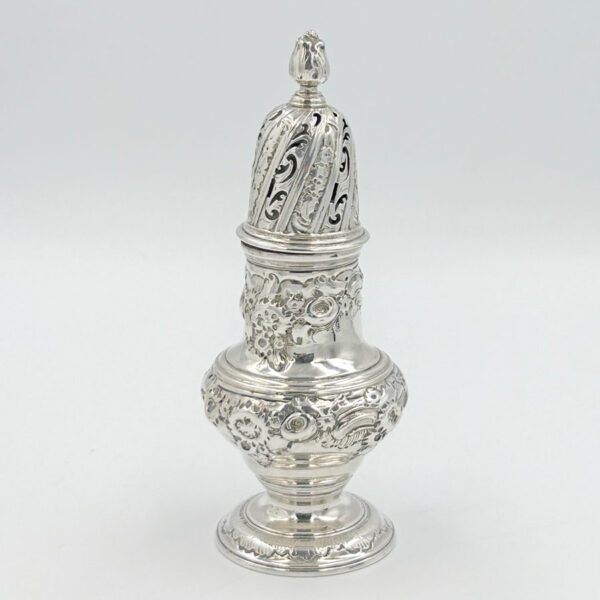 Hallmarked Silver Pepperette London 1737 Samuel Wood