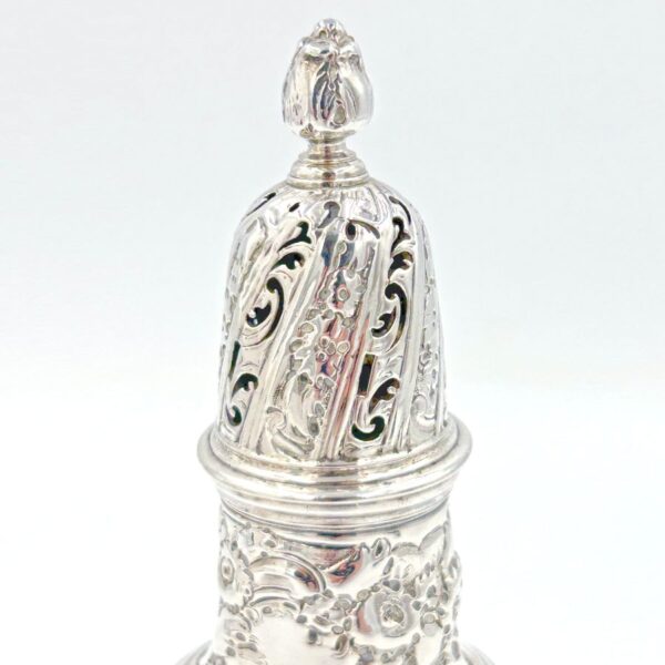 Hallmarked Silver Pepperette London 1737 Samuel Wood