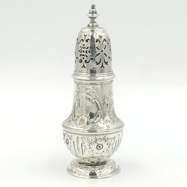 Hallmarked Silver Pepperette London 1737 Samuel Wood