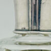Hallmarked Silver Top Rock Crystal Perfume Bottle  C1920