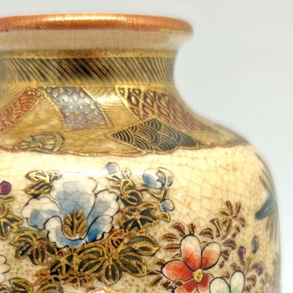 Japanese-Meij-Period-Satsuma-Dragon-Vase-1903-3 Japanese Meij Period Satsuma Dragon Vase 1903