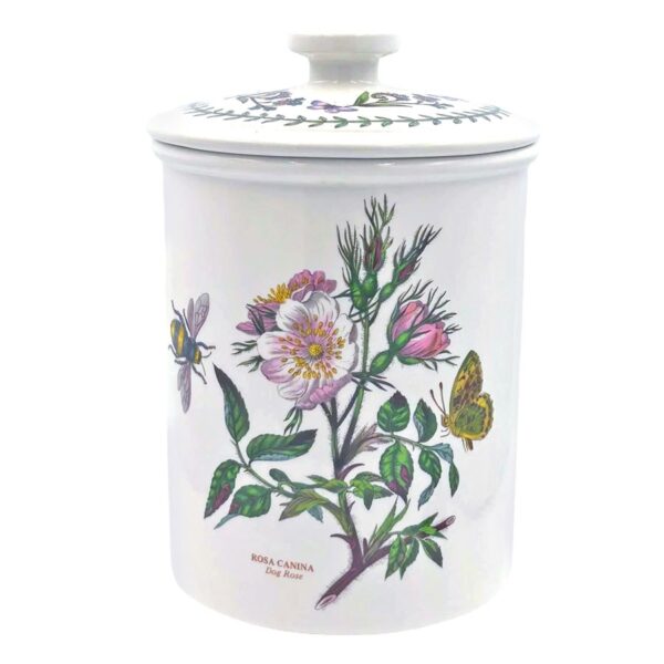 Portmeirion Botanic Garden Lidded Jar Dog Rose