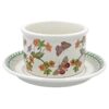 Portmeirion Botanic Garden Serving Bowl On Stand Scarlet Pimpernel
