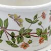 Portmeirion Botanic Garden Serving Bowl On Stand Scarlet Pimpernel