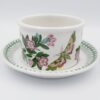 Portmeirion Botanic Garden Serving Bowl On Stand Scarlet Rhododendron