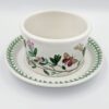 Portmeirion Botanic Garden Serving Bowl On Stand Scarlet Rhododendron